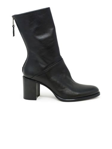 Leather Ankle Boots - Elena Iachi - Modalova