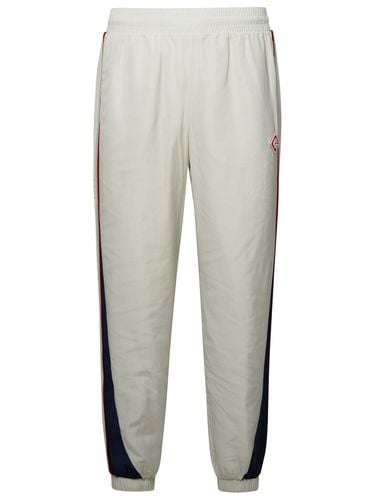 Casablanca White Polyester Pants - Casablanca - Modalova