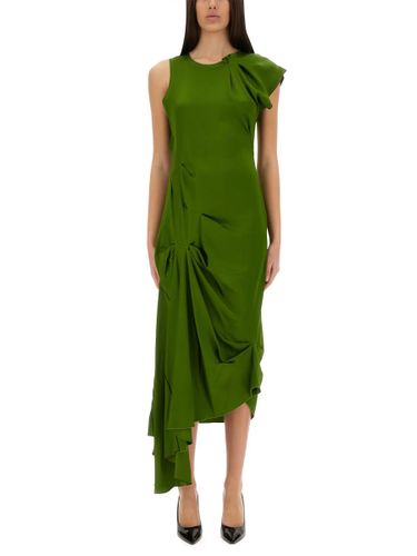 Victoria Beckham Draped Midi Dress - Victoria Beckham - Modalova