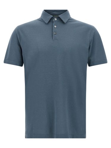 Zanone ice Cotton Polo Shirt - Zanone - Modalova