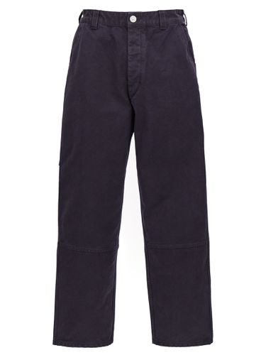 Stone Island Logo Embroidery Pants - Stone Island - Modalova