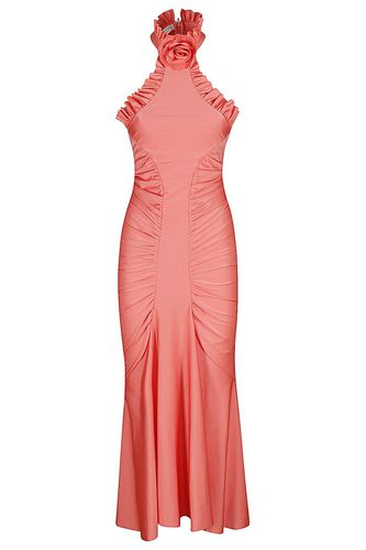 Ruched Detailed Sleeveless Midi Dress - Philosophy di Lorenzo Serafini - Modalova