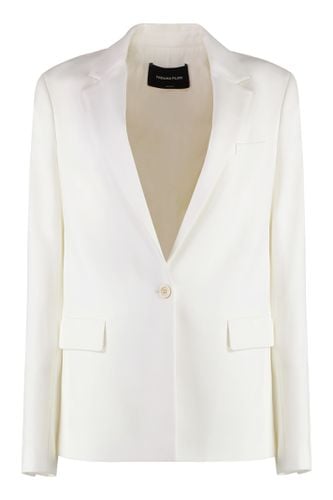 Single-breasted Viscose Blazer - Fabiana Filippi - Modalova