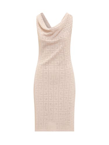 Draped Dress 4g In Jacquard - Givenchy - Modalova