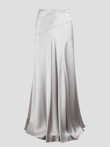 Alberta Ferretti Satin Fluid Skirt - Alberta Ferretti - Modalova