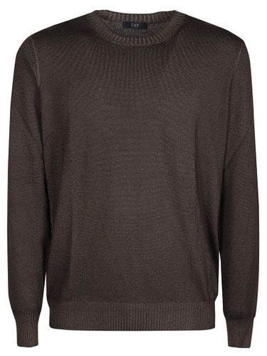 Fay Rounded Sweater - Fay - Modalova