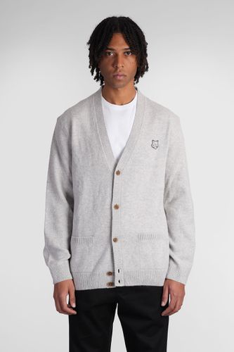 Cardigan In Wool - Maison Kitsuné - Modalova