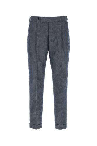 PT Torino Grey Stretch Cotton Pant - PT Torino - Modalova