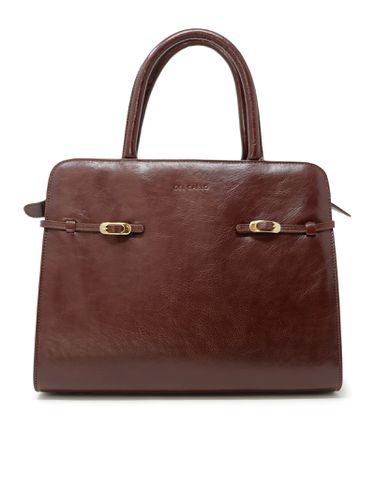 Roberto Del Carlo Brown Leather Bag - Del Carlo - Modalova