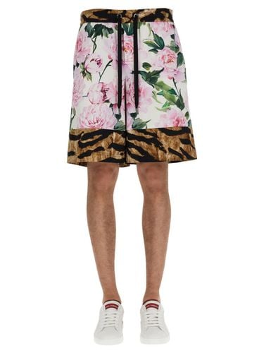 Dolce & Gabbana Floral Print Shorts - Dolce & Gabbana - Modalova