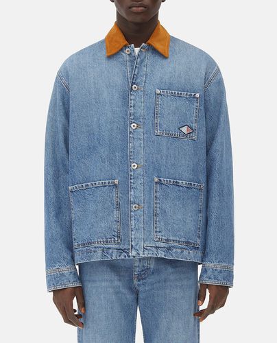 Vintage Indigo Denim Jacket - Bottega Veneta - Modalova