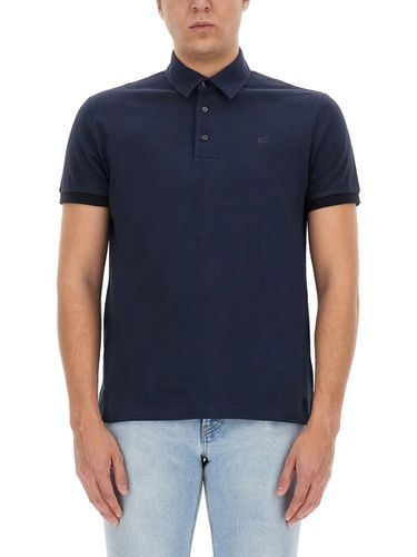 Midnight Blue Piquet Polo Shirt - Etro - Modalova