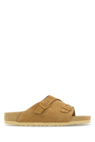 Beige Suede Zã¼rich Slippers - Birkenstock - Modalova