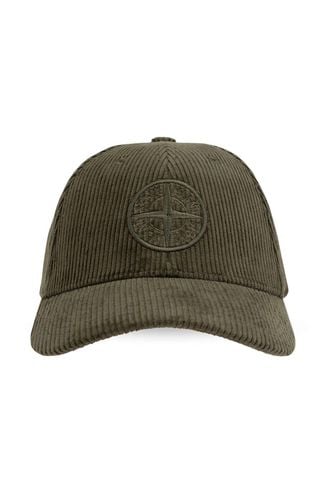 Logo Embroidered Baseball Cap - Stone Island - Modalova