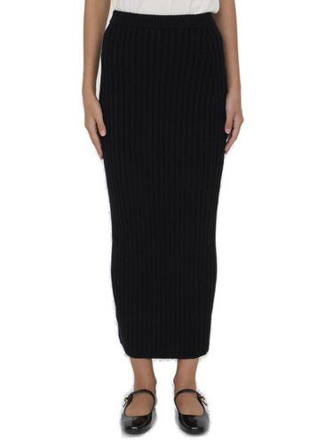 Seta High Waist Ribbed-knit Skirt - Max Mara - Modalova