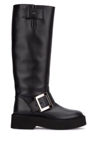 Viv Rangers High Metal Bikers Boots - Roger Vivier - Modalova