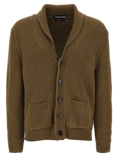 Tom Ford Wool Silk Cardigan - Tom Ford - Modalova