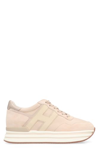 H483 Leather Platform Sneakers - Hogan - Modalova