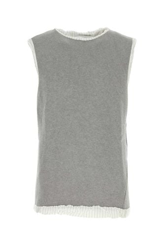 Hed Mayner Grey Cotton Vest - Hed Mayner - Modalova