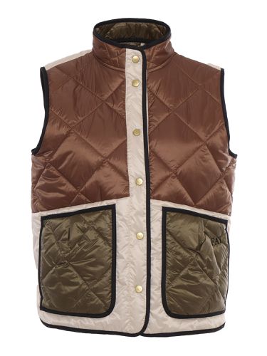 Fay Bicolor Vest - Fay - Modalova