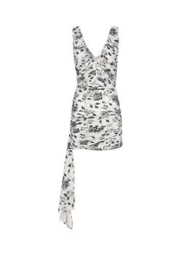 Sleeveless Jersey Minidress With Sash - Magda Butrym - Modalova