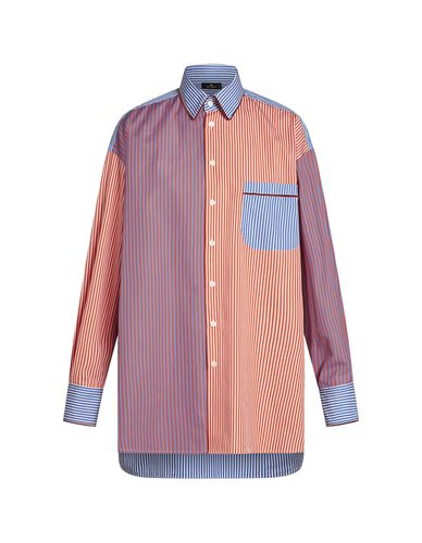 Multicolored Striped Cotton Shirt - Etro - Modalova