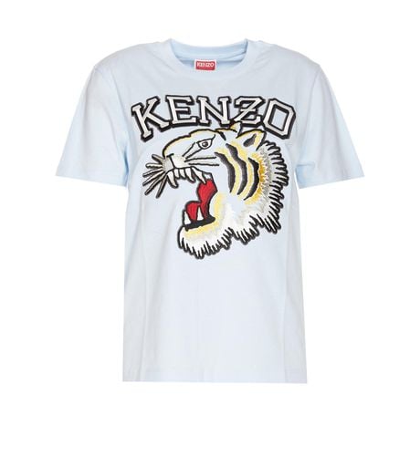 Kenzo T-shirt With Tiger Embroidery - Kenzo - Modalova