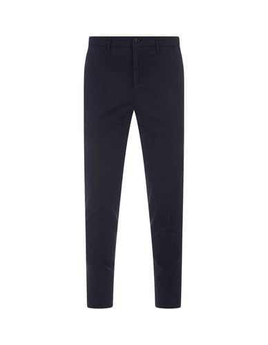 Night Blue Tight Fit Trousers - Incotex - Modalova