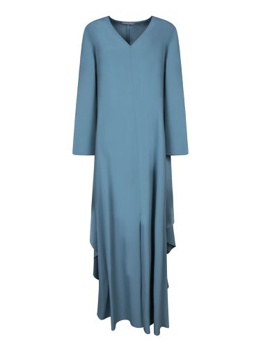 Enver Satin Kaftan Dress In - Alberta Ferretti - Modalova