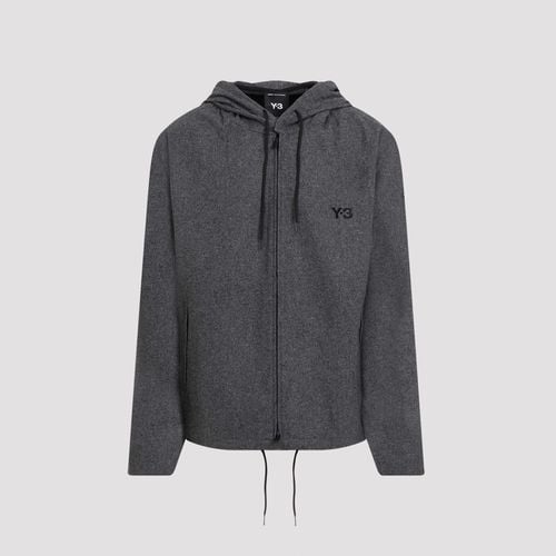 Y-3 Flannel Hoodie Jacket - Y-3 - Modalova