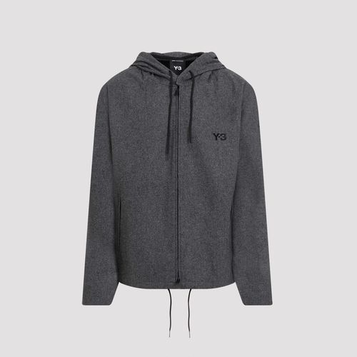 Y-3 Flannel Hoodie Jacket - Y-3 - Modalova