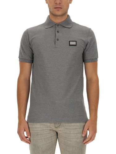 Dolce & Gabbana Cotton Pique Polo - Dolce & Gabbana - Modalova