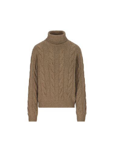 Long Sleeved Turtleneck Knitted Jumper - Loro Piana - Modalova