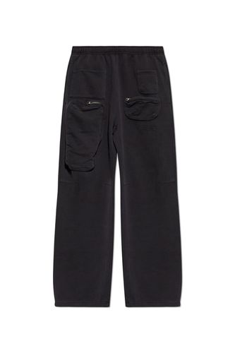 Numbers-motif Straight Leg Track Pants - MM6 Maison Margiela - Modalova