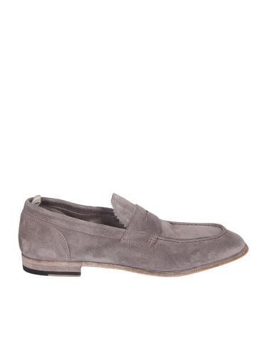 Solitude 001 Suede Taupe Loafer - Officine Creative - Modalova