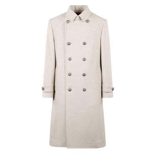 Double-breasted Coat - Brunello Cucinelli - Modalova