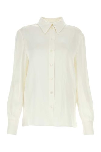 Alberta Ferretti White Satin Shirt - Alberta Ferretti - Modalova