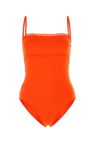 Eres Orange Stretch Nylon Swimsuit - Eres - Modalova