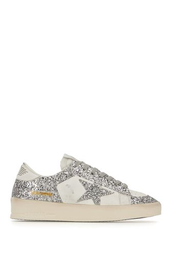 Embellished Leather Stardan Sneakers - Golden Goose - Modalova