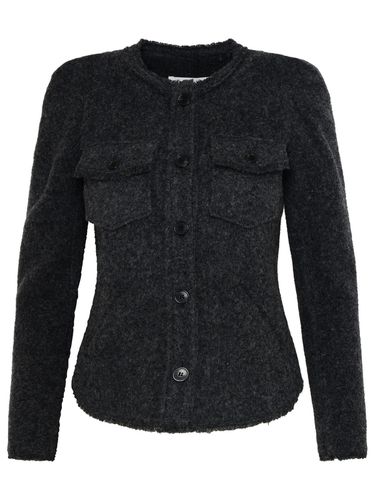 Nelly Anthracite Wool Blend Jacket - Marant Étoile - Modalova