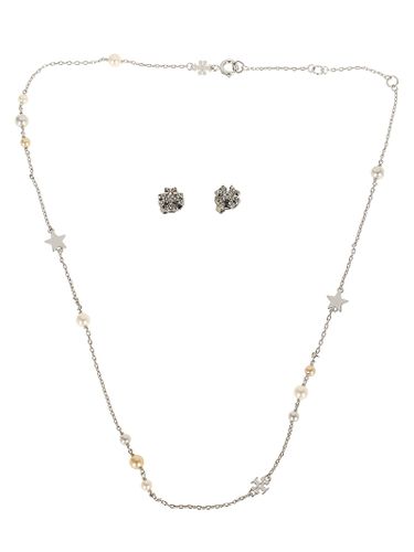 Kira Necklace And Stud Earring Gift Set - Tory Burch - Modalova