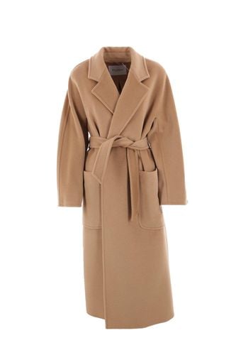 Max Mara Belted Long-sleeved Coat - Max Mara - Modalova