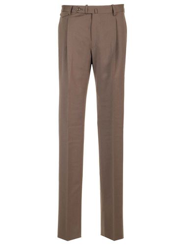 Tagliatore Stretch Pleated Trousers - Tagliatore - Modalova