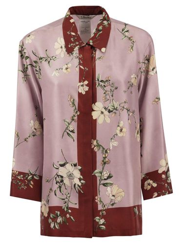 Floral Printed Long-sleeved Shirt - 'S Max Mara - Modalova