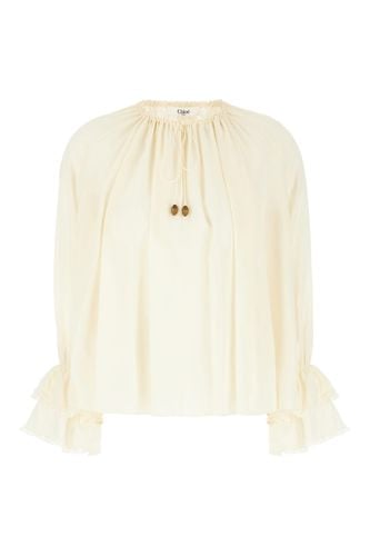 Chloé Cream Silk Blouse - Chloé - Modalova