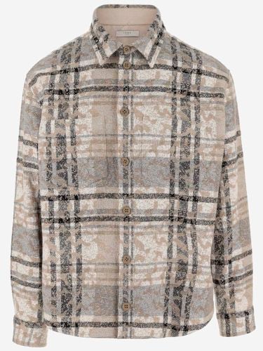 Cotton Blend Shirt With Check Pattern - 1989 Studio - Modalova