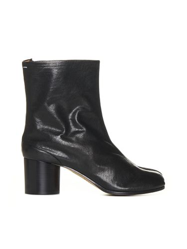 Tabi Leather Ankle Boots - Maison Margiela - Modalova