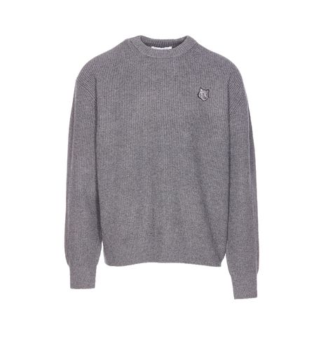 Bold Fox Head Patch Logo Sweater - Maison Kitsuné - Modalova