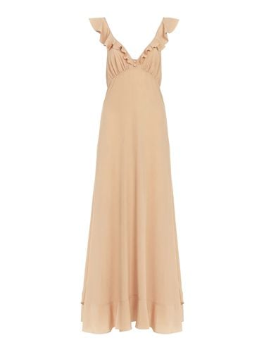 Chloé Long Crepe De Chine Sundress - Chloé - Modalova