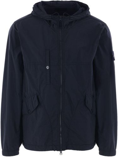 Stone Island Zipped Hooded Jacket - Stone Island - Modalova